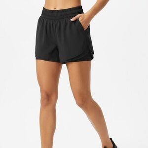 Avia Black Women's Athletic Shorts
